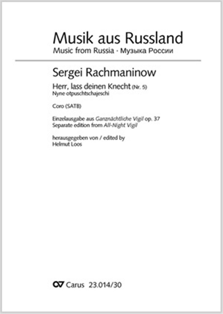 Herr, lass deinen Knecht